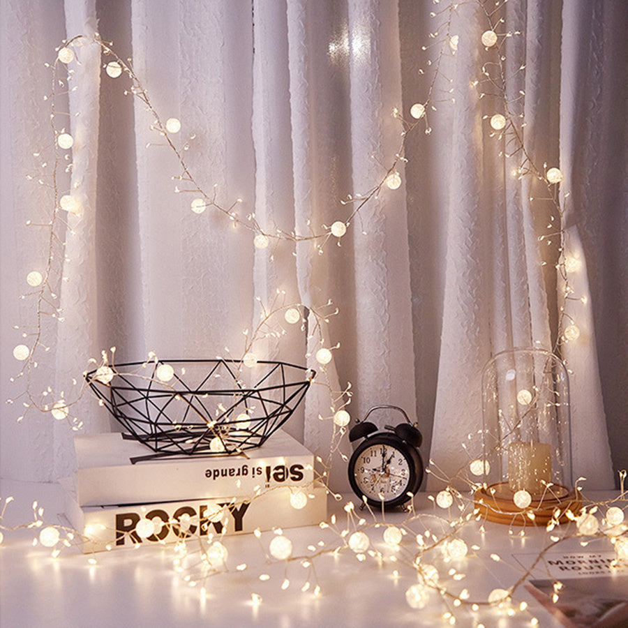 BowLift Fireworks Fairies Twinkle Cluster String Lights — Dazzling Sparkle for Party Decor