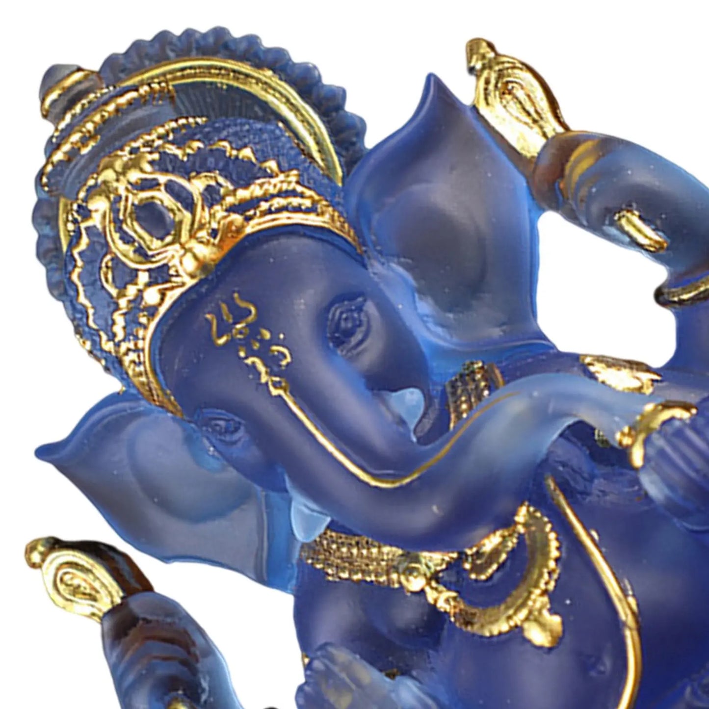 LZINA™ | Rare colored semi-transparent Ganesh statues for luck in your home