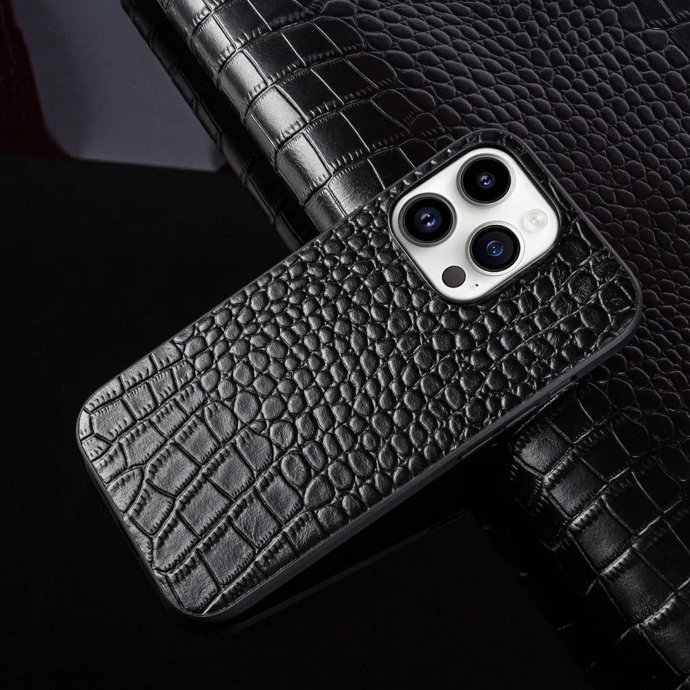 LZINA™ | Cosmo genuine leather iPhone case