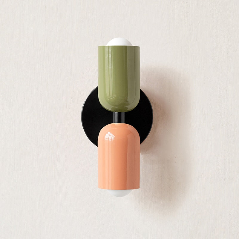 BowLift | Lively, Minimalist Wall Lamp with Dual Bulbs