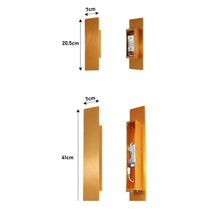 LZINA™ | Light - Modern weatherproof LED wall lamp made of aluminum for outdoor use