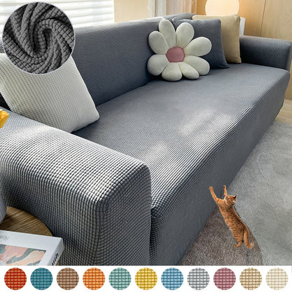 BowLift | FlexiCover Elastic Sofa Cover – Protection Cover for Corner Sofas and Standard Sofas