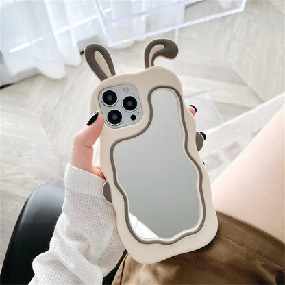 BowLift | Rabbit Ear Make-Up Mirror iPhone Case