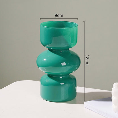 LZINA™ | Glass Animal Vase - Multicolor