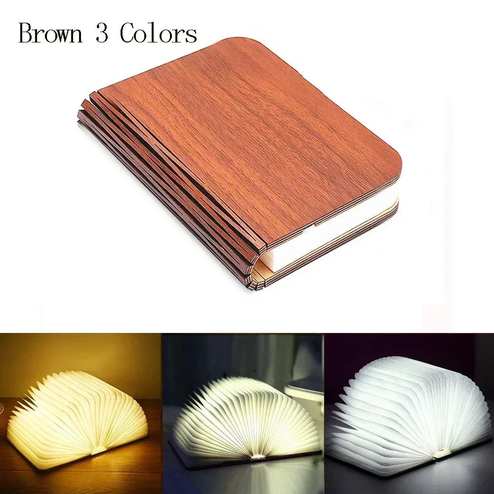 LZINA™ | Creative Book LED Night Light
