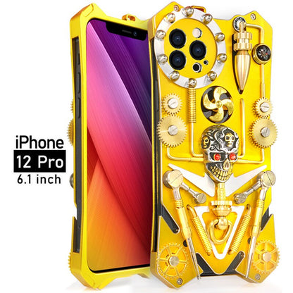 BowLift | Mechanic Skull Cyberpunk Style iPhone Case