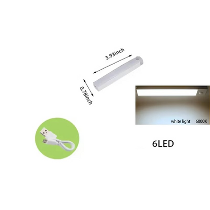 LZINA™ | Smart Sensor LED Night Light - Motion-Activated, Dimmable & Rechargeable