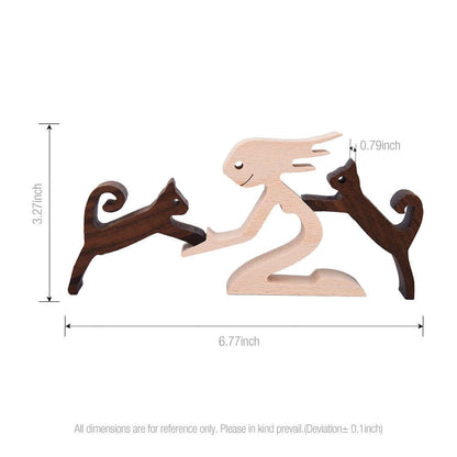 LZINA™ | Danish Wooden Animal Ornaments