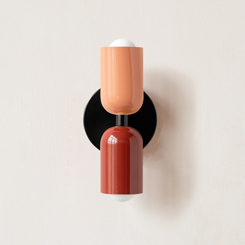 BowLift | Lively, Minimalist Wall Lamp with Dual Bulbs