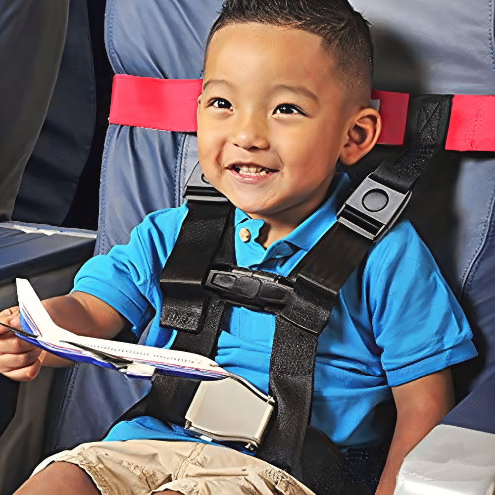 BowLift | Airplane Child Safety Harness Adjustable Travel Seat Belt
