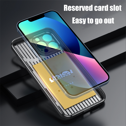 LZINA™ | Metal Armor Heavy Duty iPhone Case