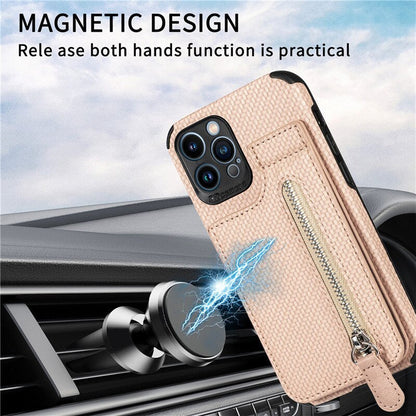 LZINA™ | Zip Zip Elegance Wallet iPhone Case