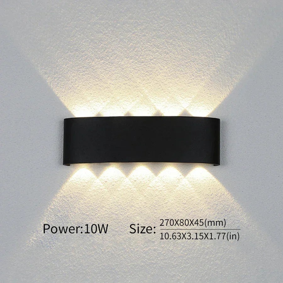 BowLift | Modern Indoor/Outdoor Lighting: The Versatile LED Wall Lamp for Any Space