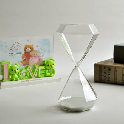 LZINA™ | 5–60 Minute diamond hourglass, hourglass, hourglass, children's gift, hourglass, home decoration, available in multiple color options