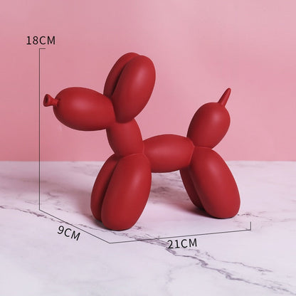 LZINA™ | Luxurious Home Decor, Balloon Dog Decoration, Office Desk Accessories, Animal Decoration, Modern Popular Art, Nordic Statues