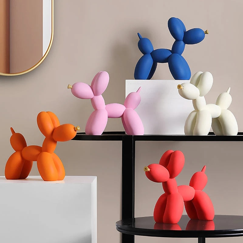 LZINA™ | Luxurious Home Decor, Balloon Dog Decoration, Office Desk Accessories, Animal Decoration, Modern Popular Art, Nordic Statues