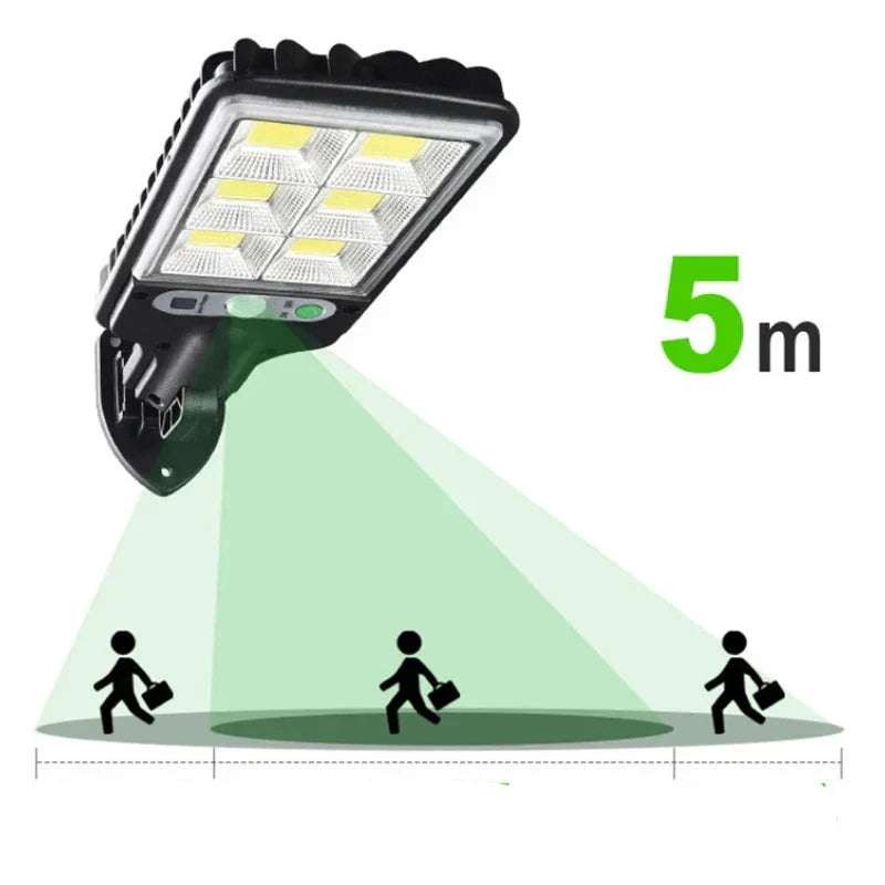 LZINA™ | Solar Wall Light with Motion Sensor | Garden and Street Lighting | LED Solar Lighting - DoorLed