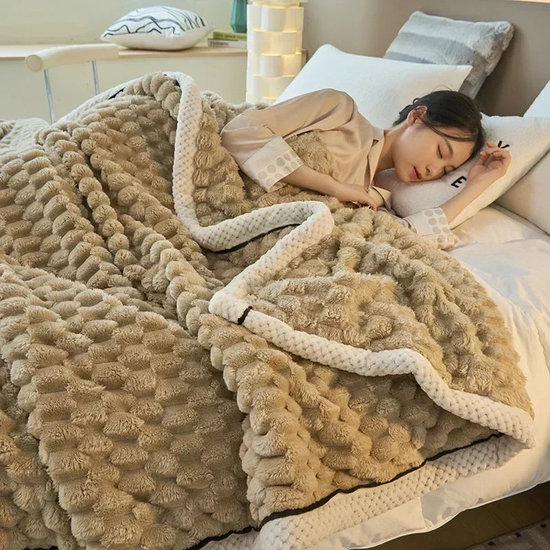 BowLift | TurtleVelvet | Autumn Flannel Blanket
