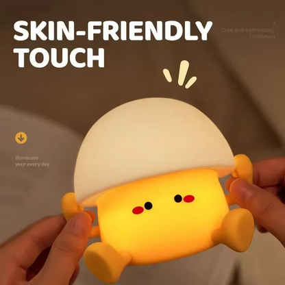 LZINA™ | Charming Mushroom & Egg Yolk LED Night Light