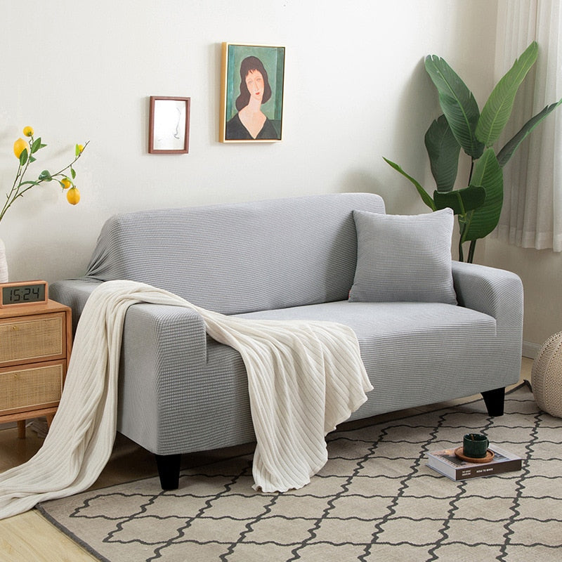 BowLift | FlexiCover Elastic Sofa Cover – Protection Cover for Corner Sofas and Standard Sofas