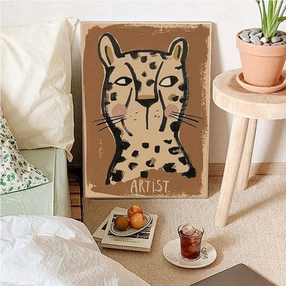LZINA™ | Vintage Cartoon Canvas Art