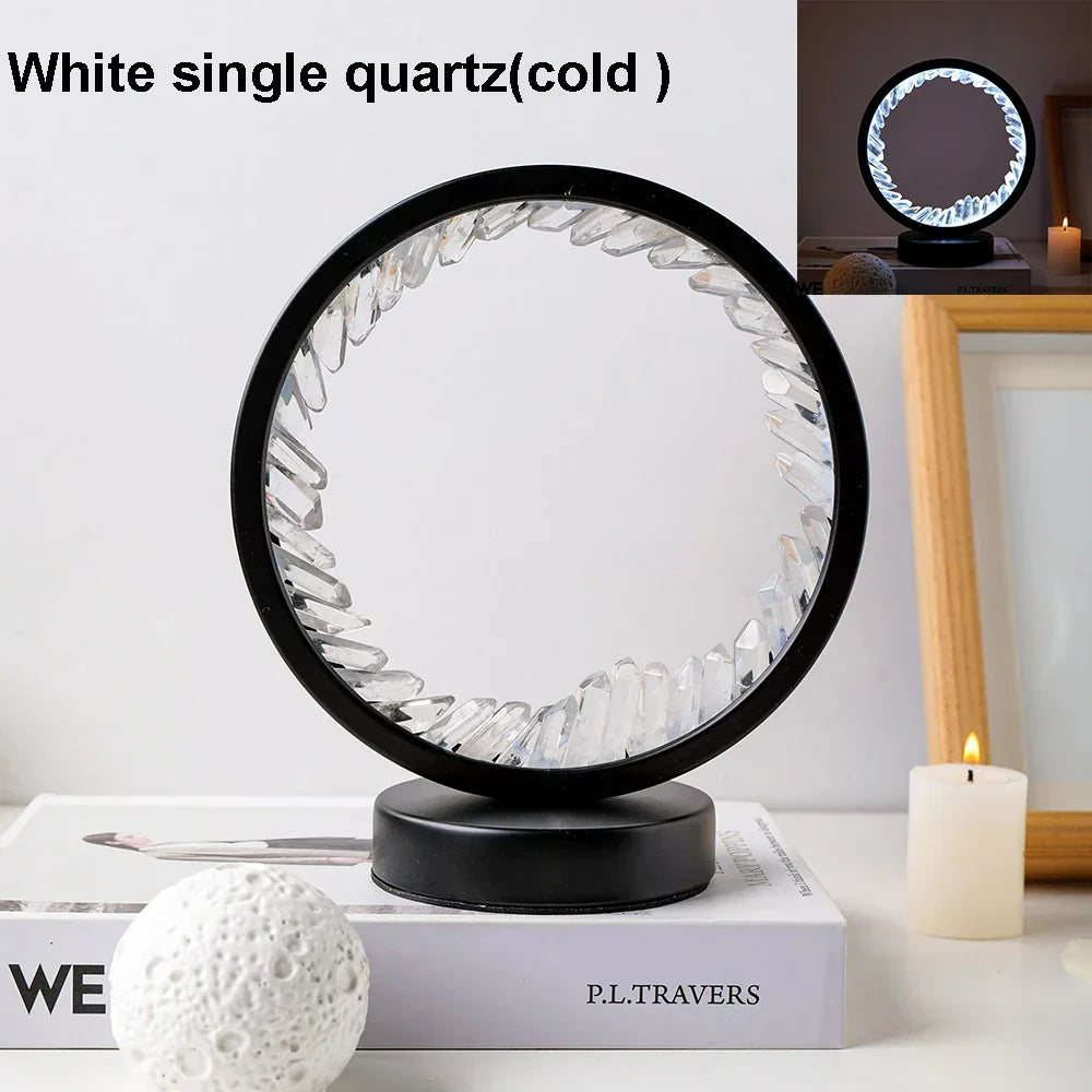 BowLift Healing Crystal Night Light — Soothing Glow for Tranquil Spaces