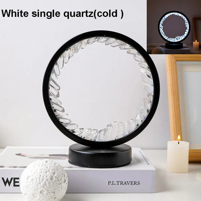 BowLift Healing Crystal Night Light — Soothing Glow for Tranquil Spaces