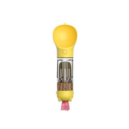 BowLift | Snackbuddy Pro – 2-in-1 Water & Food Bottle with Poop Bag Holder