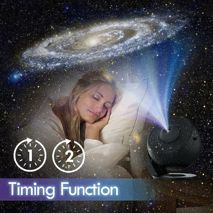 BowLift 360° Planetarium Projector — Immersive Night Sky Experience for Deep Relaxation & Stress Relief