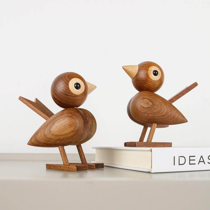 LZINA™ | A little bird told me, Nordic wooden ornament