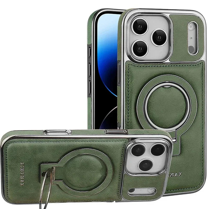 LZINA™ | Norvex | Luxe Leather iPhone Case Premium Protection and Style