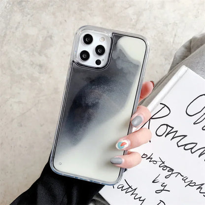 LZINA™ | Luminous Quicksand iPhone Case