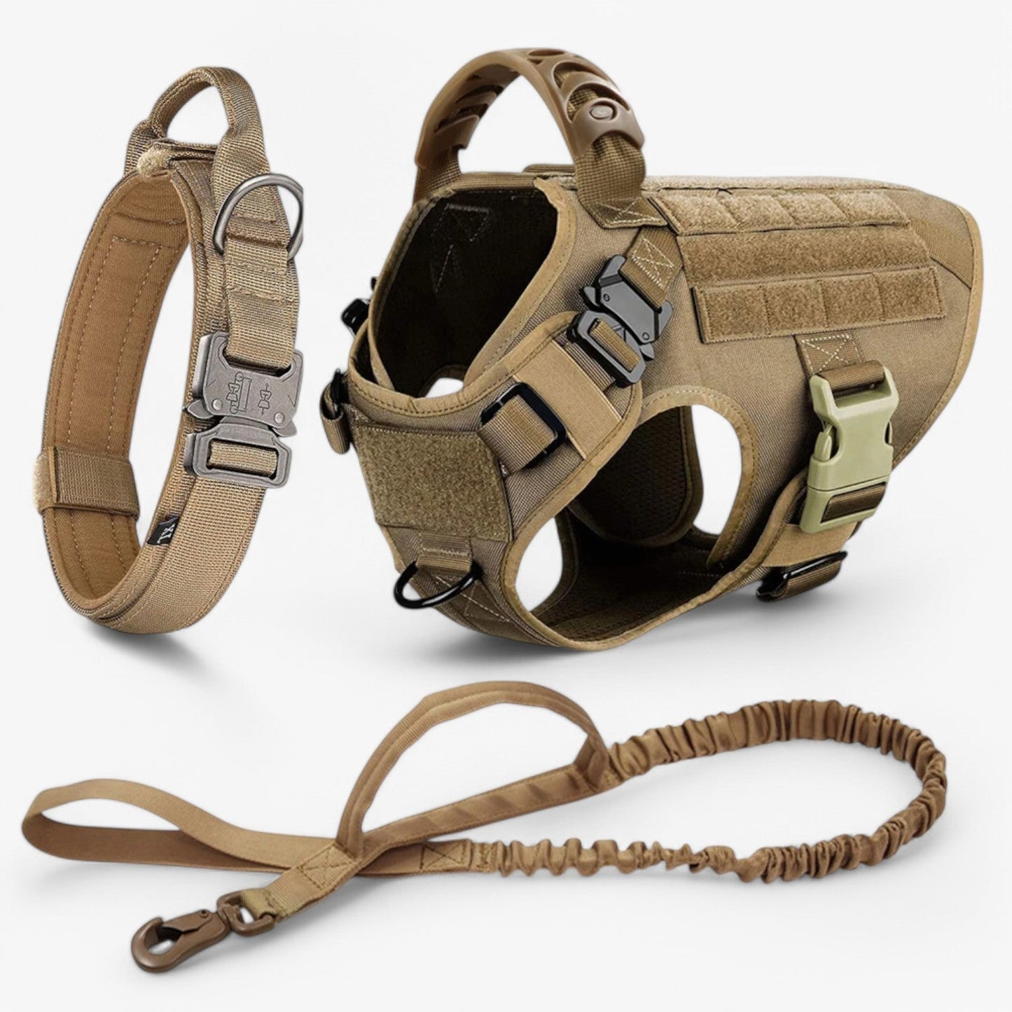 BowLift | KrachtGrip Dog Harness – Adjustable Tactical Harness for Training & Walks