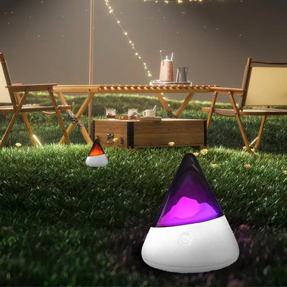 LZINA™ | Wireless LED Iceberg Night Light – Modern Design for Relaxed Lighting
