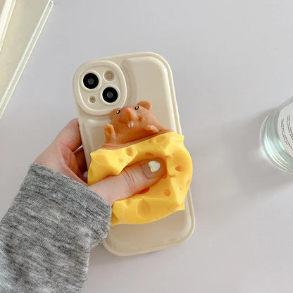 BowLift | Cheese Lover Mouse iPhone Case