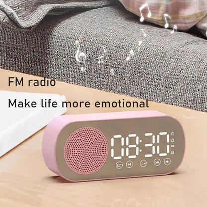 BowLift | Digital Alarm Clock with Bluetooth Speaker & FM Radio