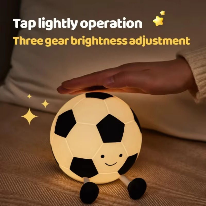 LZINA™ | Rechargeable Football Night Light with 3-Level Dimming
