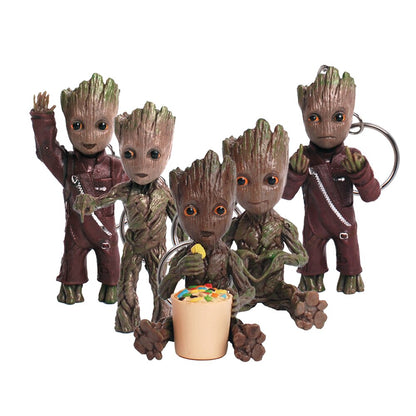 LZINA™ | Cartoon Large Miniature Figure: Playful Office Decoration