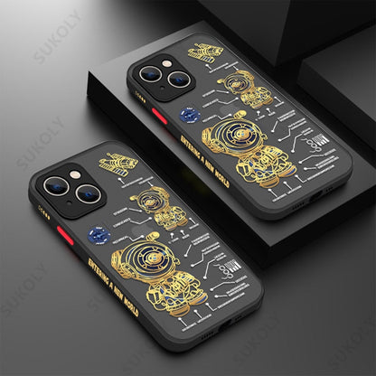 BowLift | Space Road Relax Astronaut iPhone Case