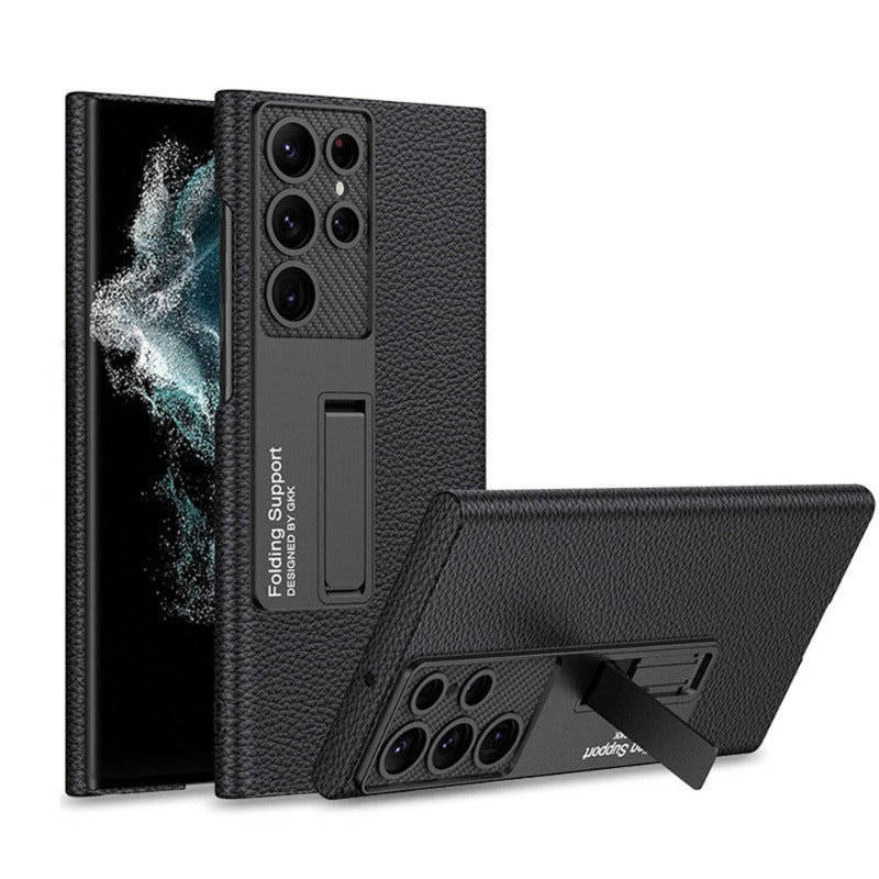 LZINA™ | Luxurious, ultra-thin leather phone case, shockproof, for Samsung Galaxy 23