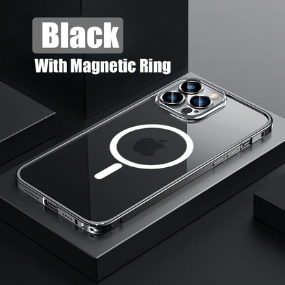 LZINA™ | Metal Bumper Aluminum Magnetic Phone Case