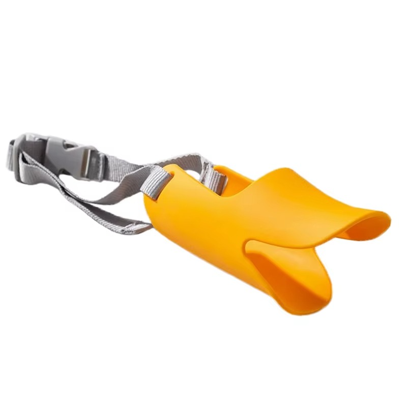 LZINA™ | Adjustable Silicone Duckbill Dog Muzzle for Small and Large Dogs