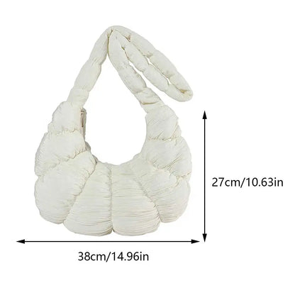 LZINA™ | Puff Croissant Shoulder Bag