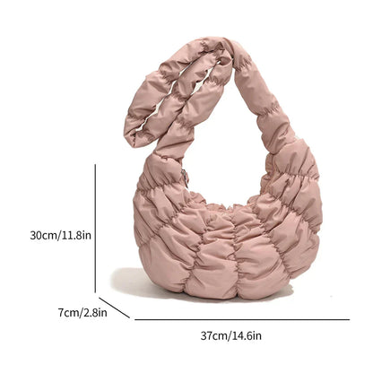 LZINA™ | Puff Croissant Shoulder Bag