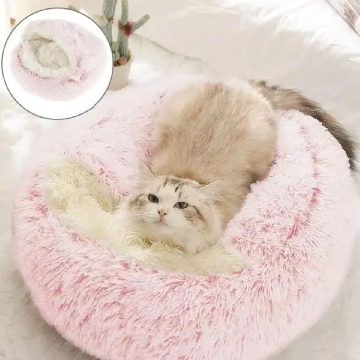 BowLift | Cozy Cave Pet Bed | Calming & Comfortable Dog Bed for Deep Relaxation
