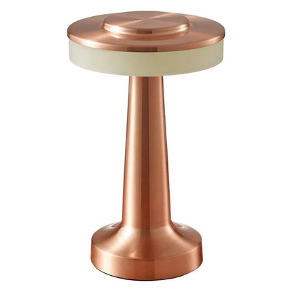 BowLift Retro LED Table Lamp – USB Rechargeable, Infinitely Dimmable Night Light for Bedroom, Bar & Camping, Ambient Lighting