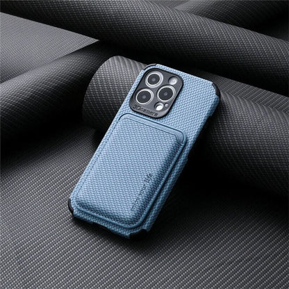 LZINA™ | MagSafe Wallet Phone Case with Carbon Fiber Protection