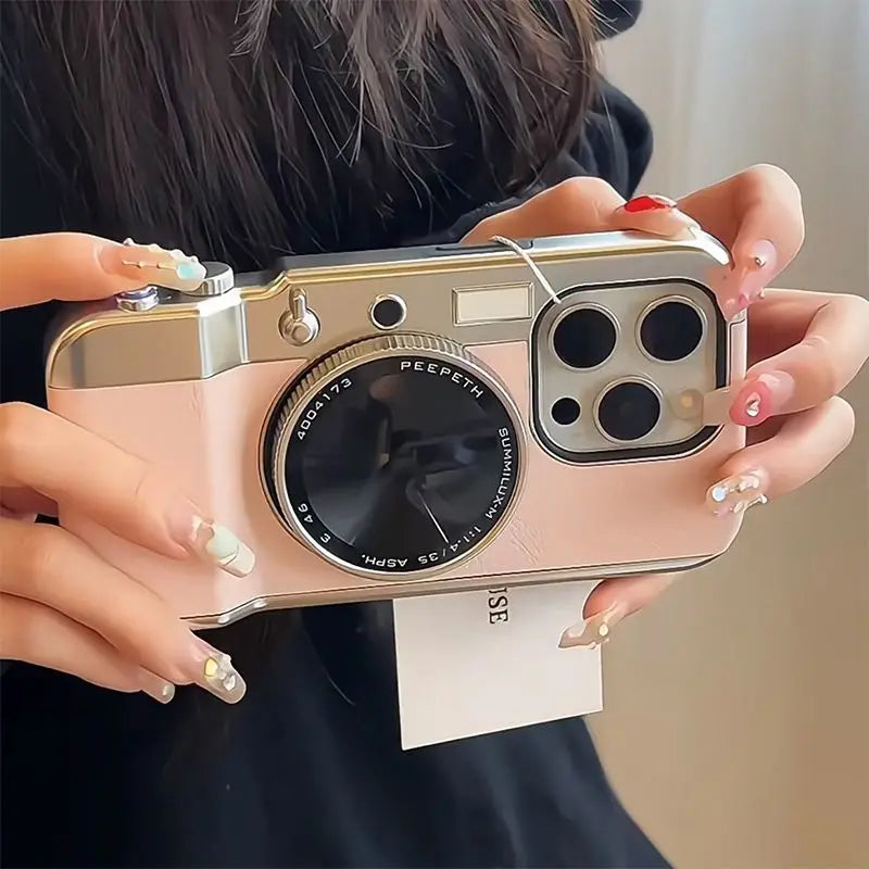LZINA™ | Retro Bluetooth Camera iPhone Case