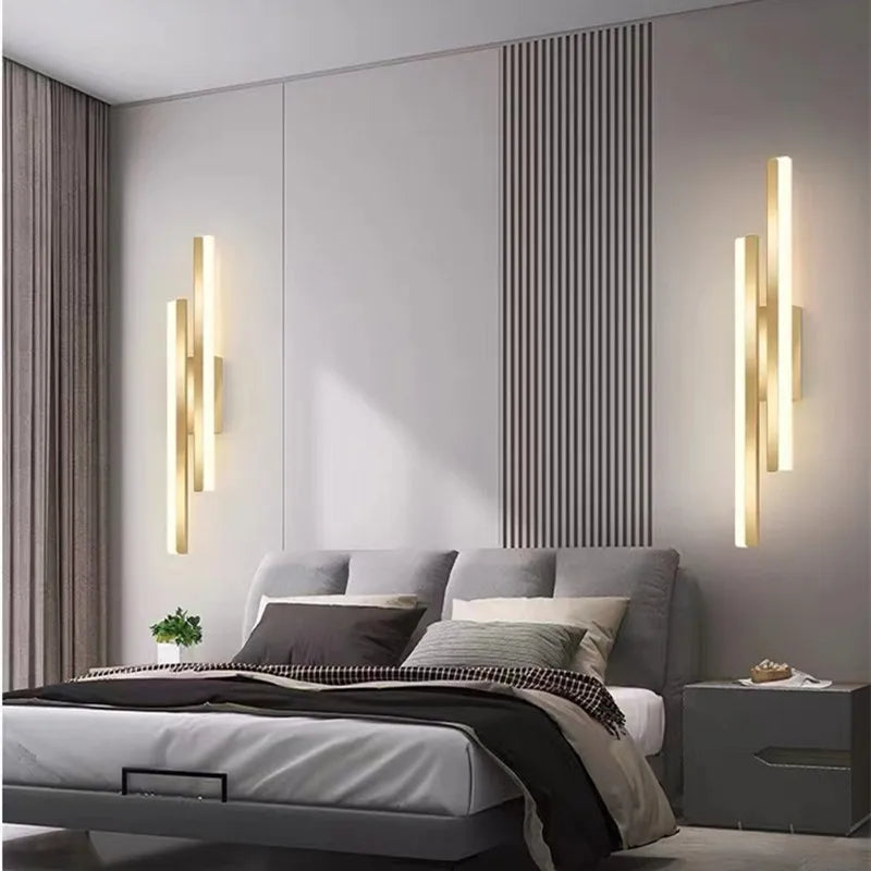 BowLift DoubliGlow: Sleek Minimalist Modern LED Wall Light