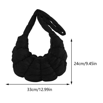 LZINA™ | Puff Croissant Shoulder Bag